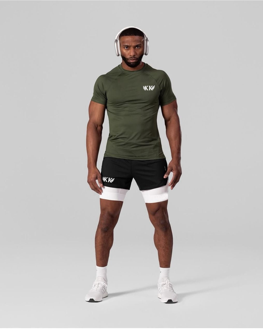 TETRA-LITE 5" LINER SHORT - SLATE BLACK "REFLECTIVE CLASSIC"
