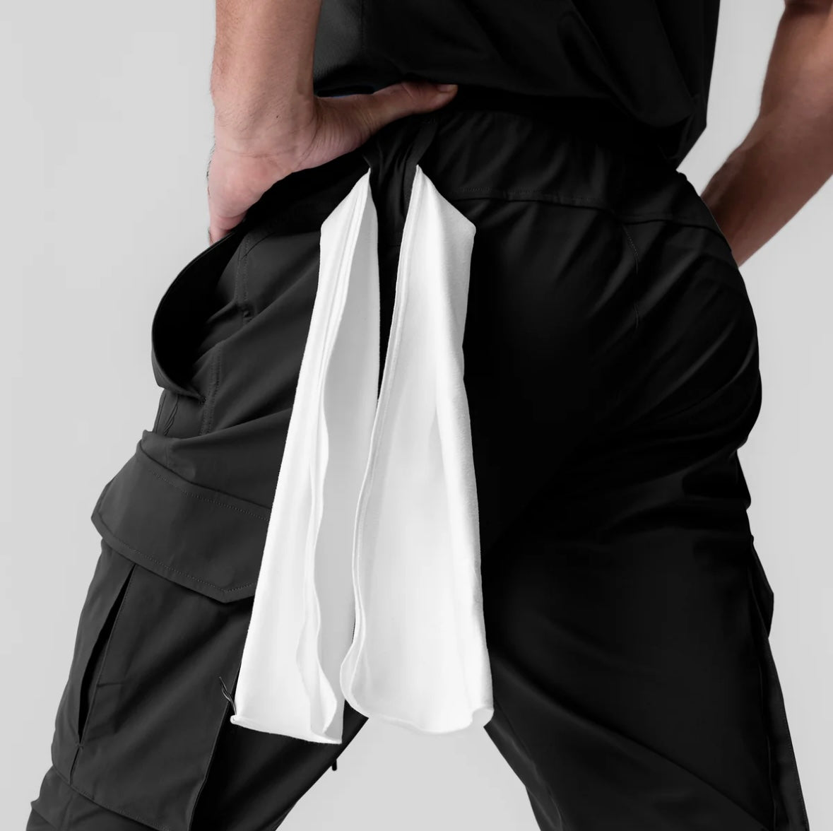 TETRA-LITE ICE CARDO HIGH RIB JOGGER - BLACK